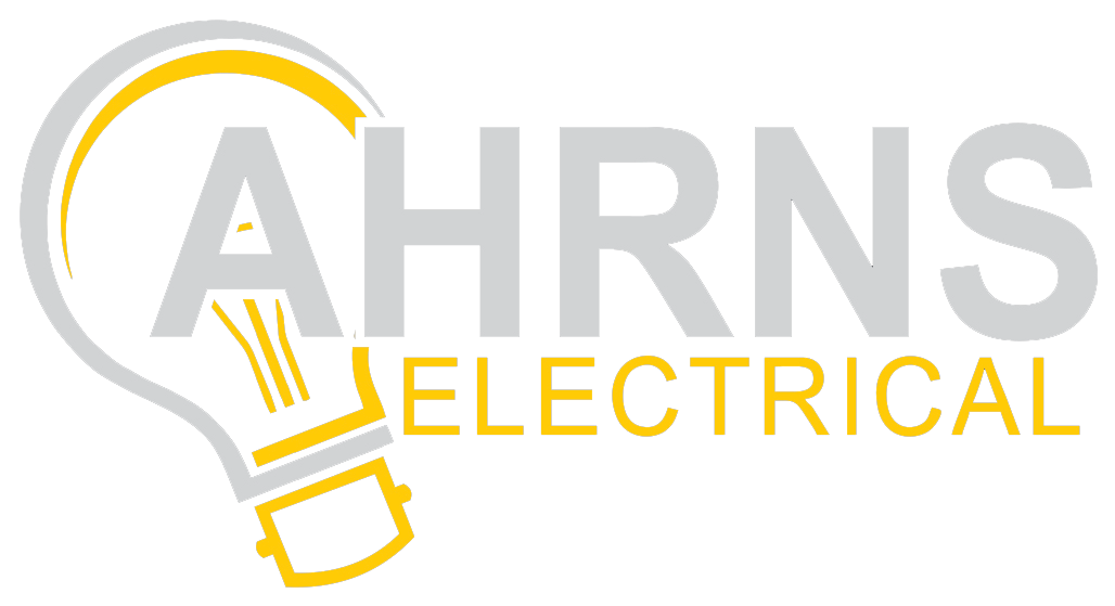 Ahrns Electrical LOGO Rec White